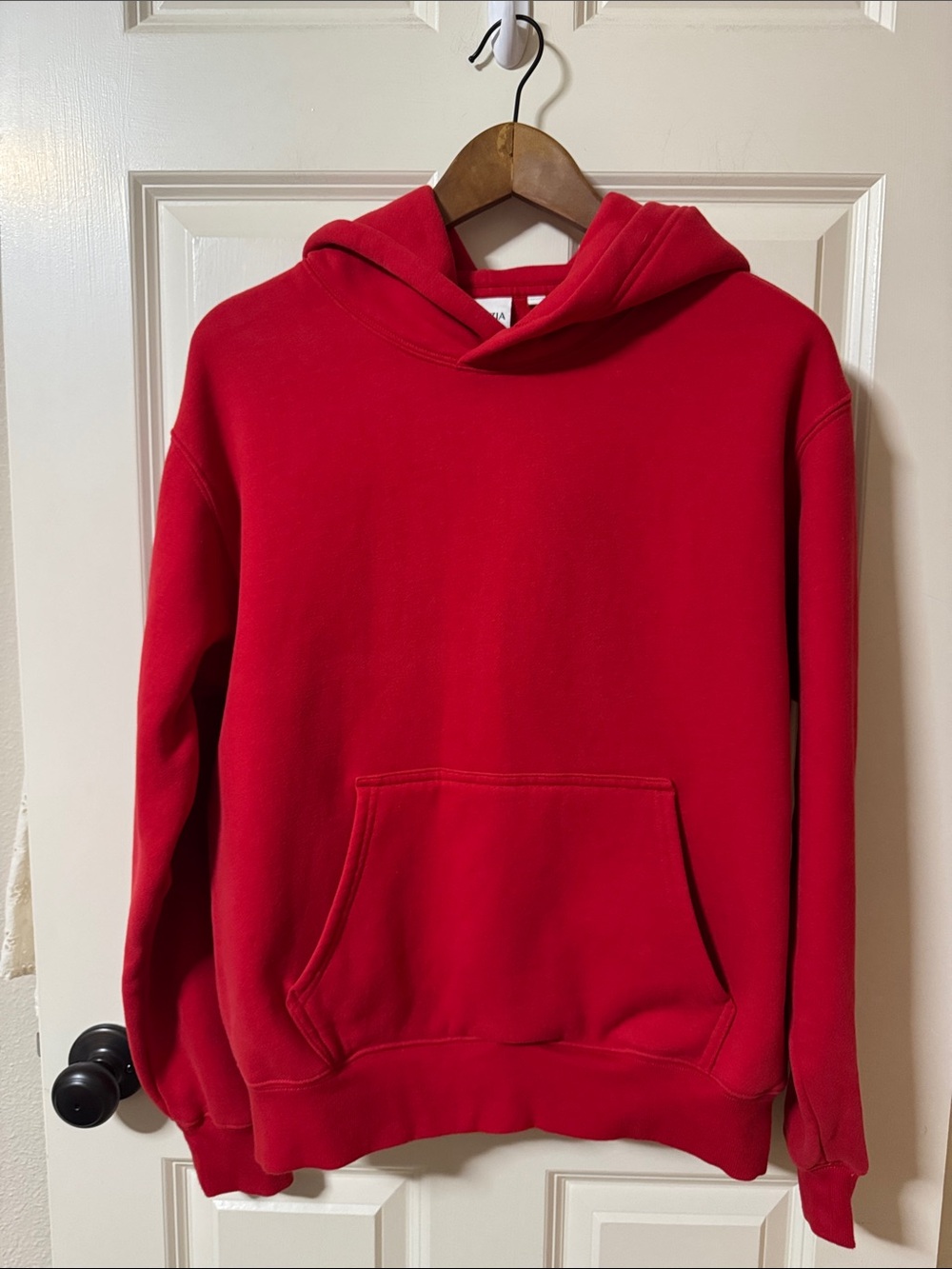 Aritzia Red Classic Pullover Hoodie